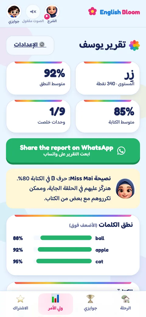 تقرير ولي الأمر
