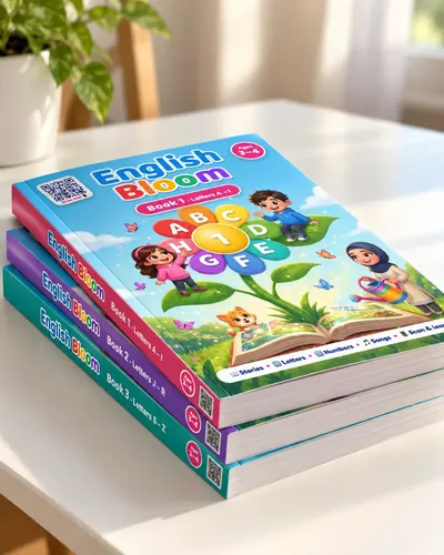 الكتب الـ٣ فوق بعض